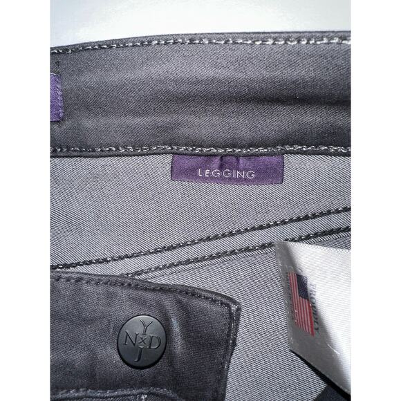 NYDJ Not Your Daughters Jeans Women’s Size 8 Lift Tuck Technology Gray Leggings - Picture 7 of 9